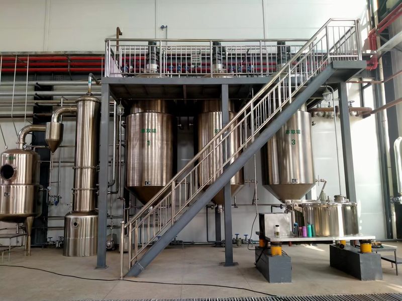 Shaanxi Baisifu Biological Engineering Co., Ltd. สายการผลิตของโรงงาน