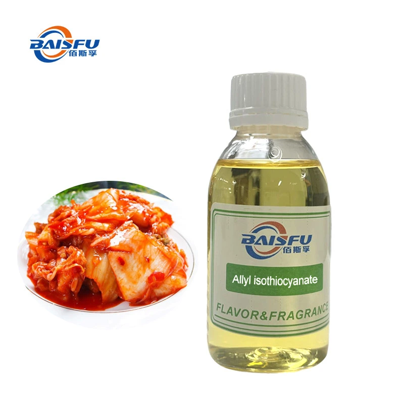 Allyl Isothiocyanate Synthetic Flavor Cas 57-06-7 สําหรับวัสดุประกอบการสําอาง 0