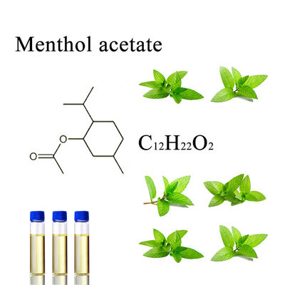 Supply of peppermint aromatics Cooling Agent Liquid  Menthyl Acetate CAS:89-48-5