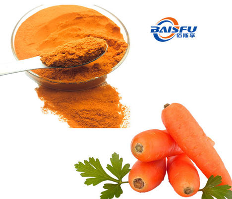 Baisfu Orange Red Fine Powder Hot Sell High Quality Carrot Extract Beta Carotene Food Color CAS No.: 7235-40-7