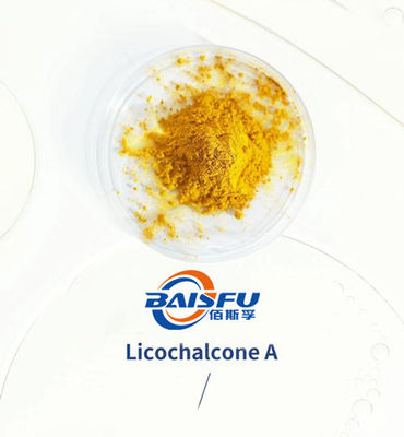 Baisfu Brown Powder High Quality Licochalcone A, Hot Sell 98% Licochalcone A CAS. 58749-22-7