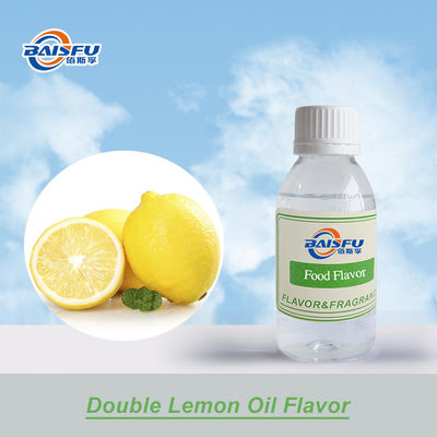 Food Grade Flavoring Concentrated Double Lemon Oil Flavor with Versatile and Natural Aroma
