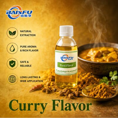 High Quality Curry Flavour Food Grade Liquid Flavor for Seasoning Noodles Ready Meals