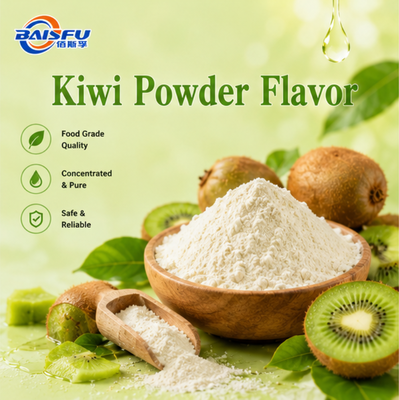 Premium Food Grade Water Soluble Kiwi Powder Flavor for Beverages&Bakery Delivering Fresh Green Tropical Aroma