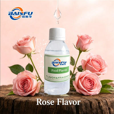 Premium Food Grade Water Soluble Rose Flavor for Bakery Delivering Elegant Floral Aroma