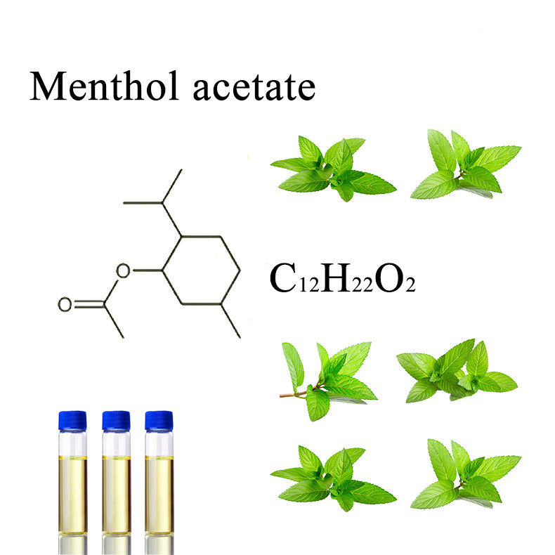 Supply of peppermint aromatics Cooling Agent Liquid  Menthyl Acetate CAS:89-48-5