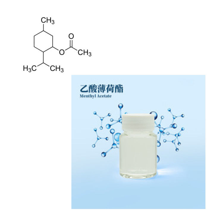 Supply of peppermint aromatics Cooling Agent Liquid  Menthyl Acetate CAS:89-48-5