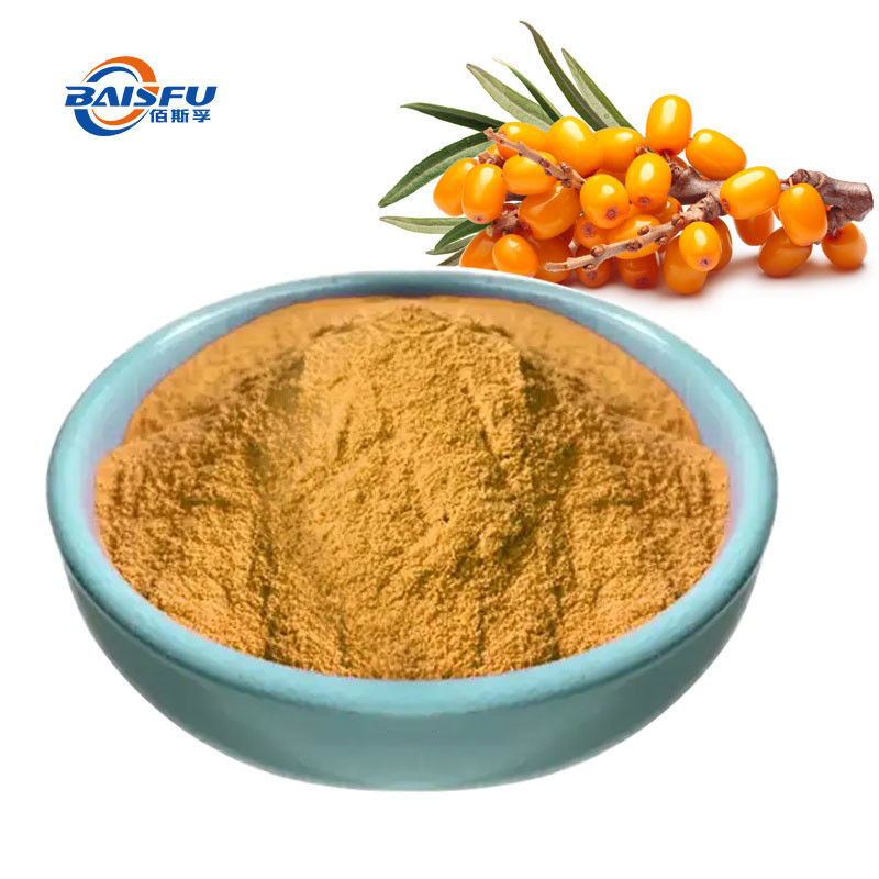 10:1 Sea Buckthorn Extract Flavonoid Sea Buckthorn Leaf Extract Water Soluble