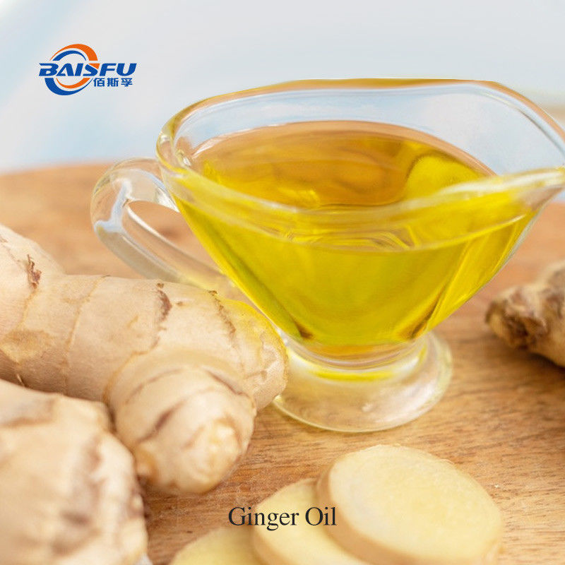 CAS 8007-08-7 Natural Plant Essential Oil 99% Ginger Essential Oil For Food Flavor And Perfume