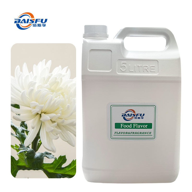 Food Essence Flavours Water Oil Soluble Liquid Yellow Chrysanthemum Flavour Concentrate