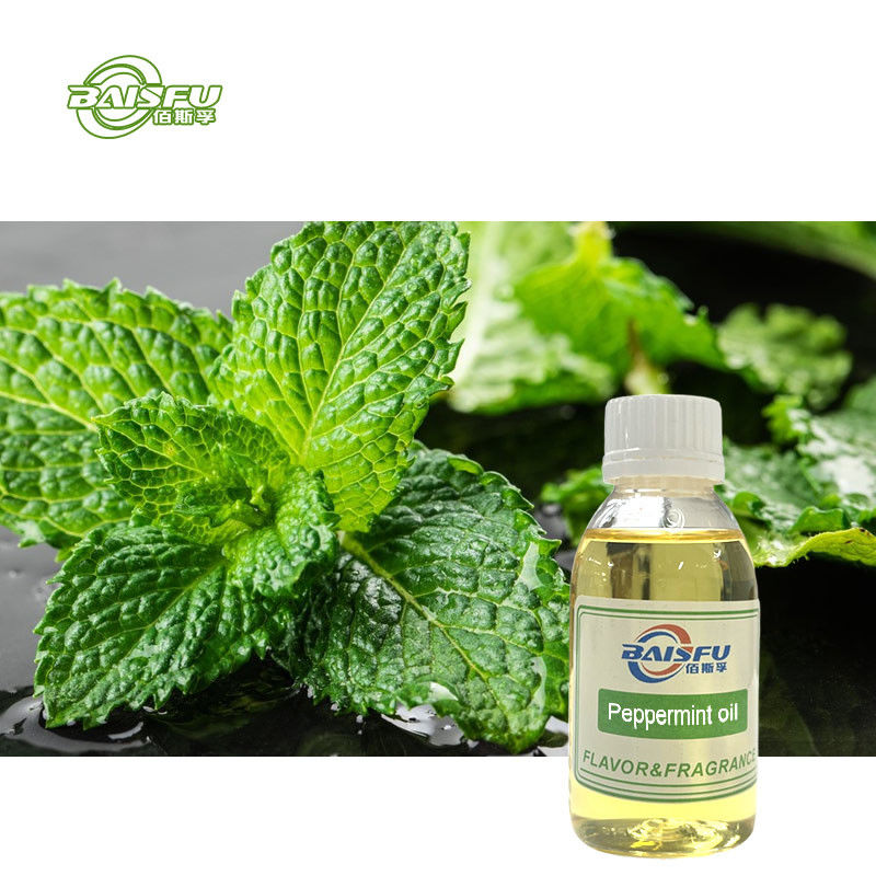 CAS 8006-90-4 Peppermint Oil Food Pharmaceutical Grade Additives Toothpaste Candy Wine