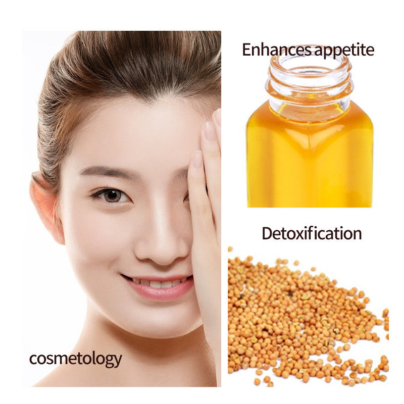 Mustard Oil CAS 8007-40-7 Natural Plant Essential Oil for Finished Product