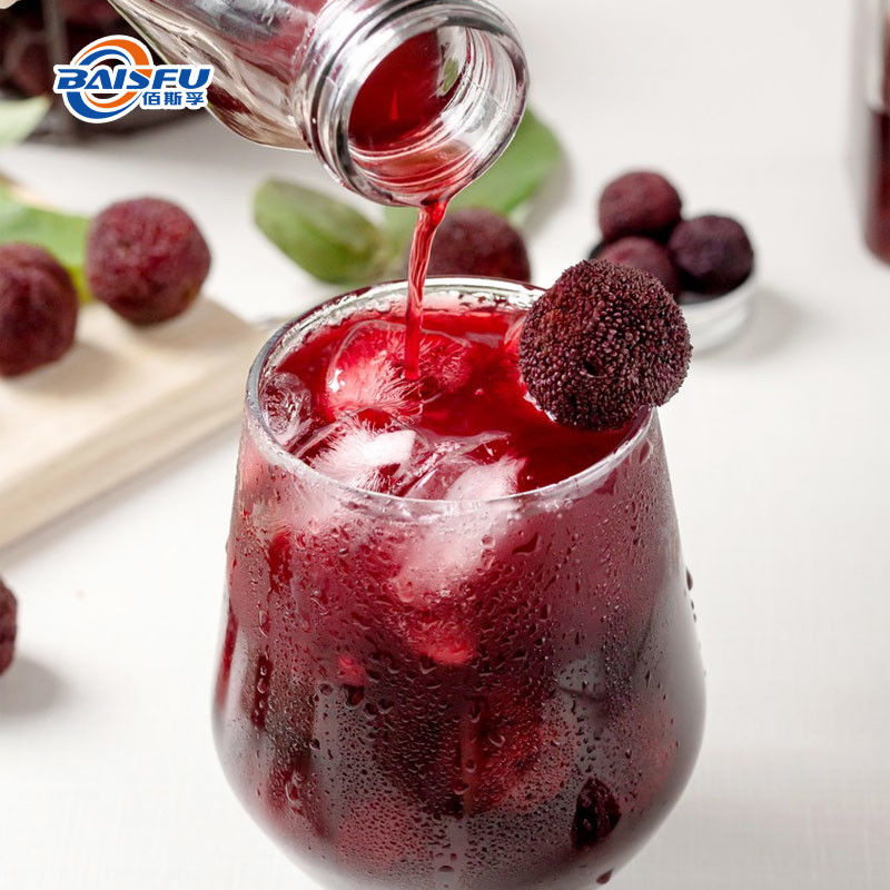 Natural Freeze Dried Fruit  Sugared Red Bayberry Powder for Food and Beverage Industry