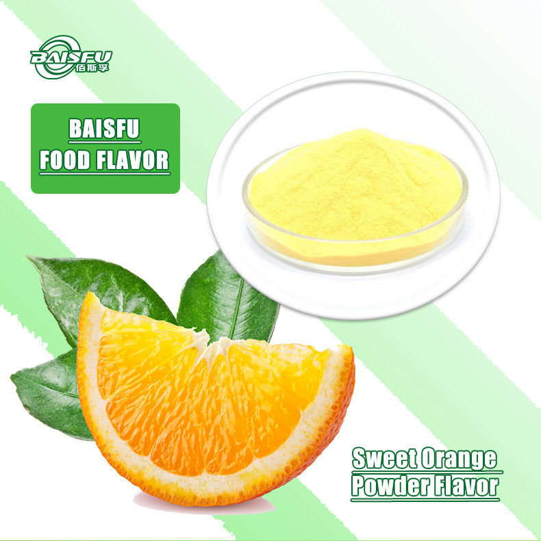 100% Pure Orange Fruit Extract Powder Light Yellow Powder for Health Wellness