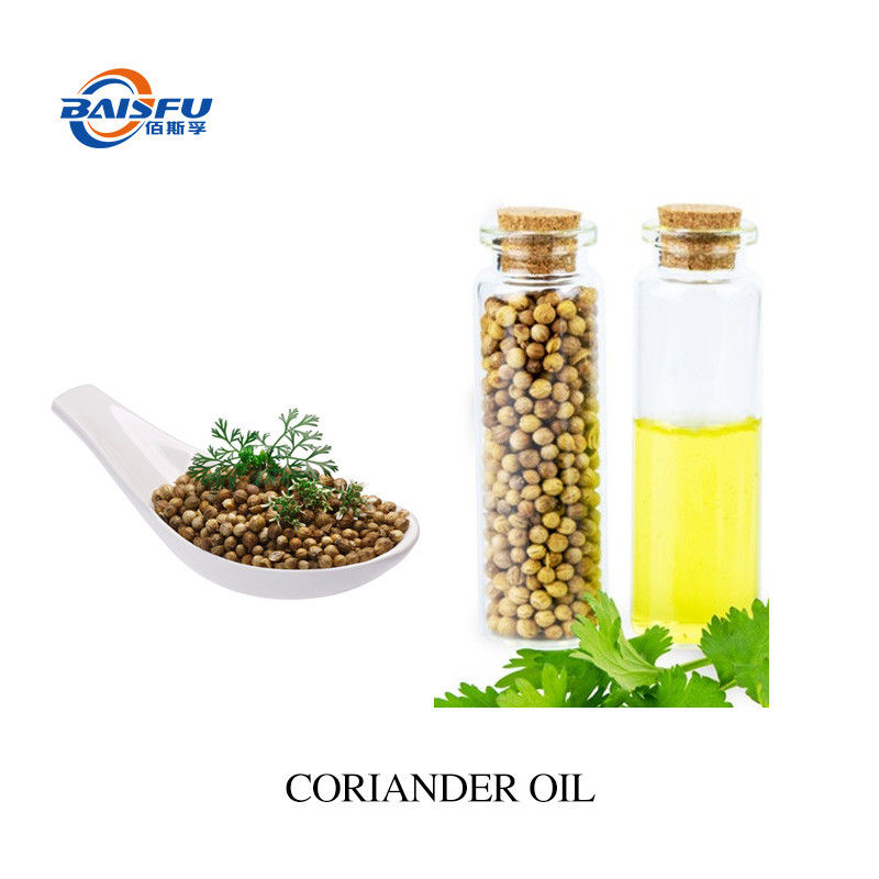 CAS 8008-52-4 Coriander Oil Natural Plant Essential Oil Halal/SC Certification