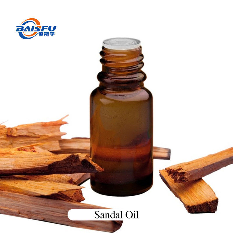 Sandal Oil For Skin Hair , Sandalwood Oil CAS 8006-87-9 Free Samples fragrance oil