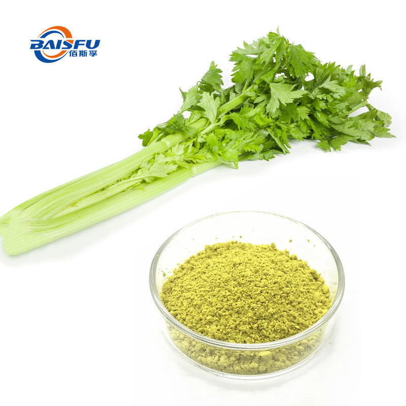 Baisfu Plant Powder Light yellow powder Grade Chamomile Extract Apigenin 99% Cas No. 520-36-5 for drinking