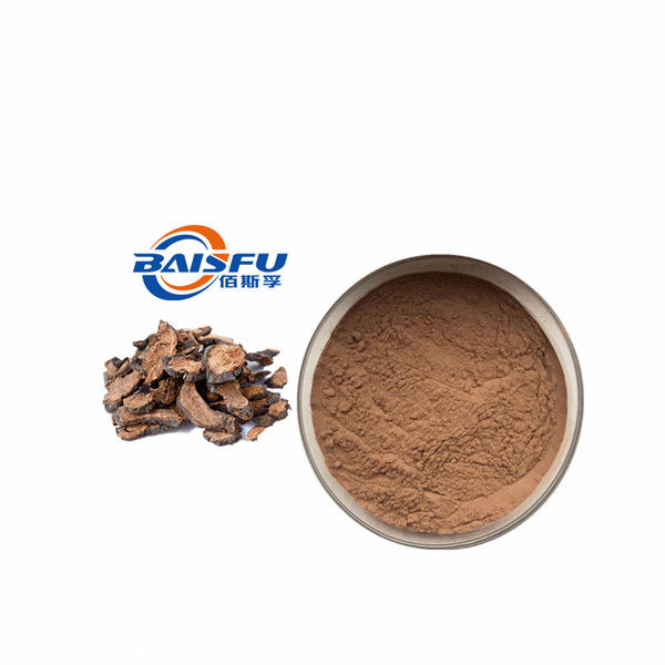 Baisfu Brown Powder Top Quality Food Grade Garden Burnet Root. P.E With Free Sample