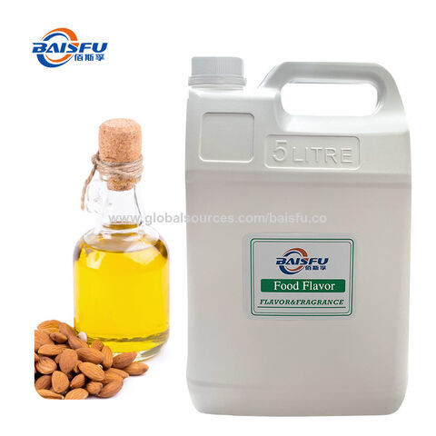 Shaanxi Baisfu herbal plant extract Light Yellow Liquid Almond oil CAS NO.: 8007-69-0 Food Grade