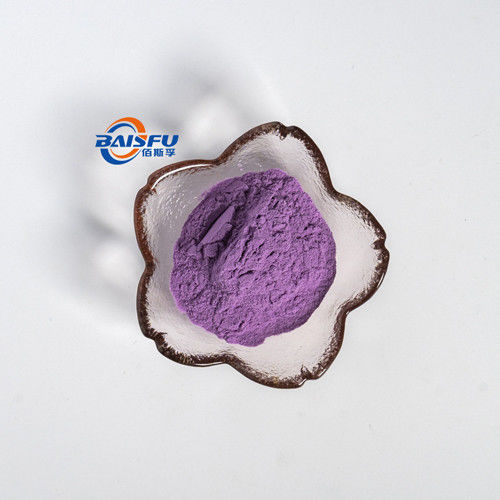 Baisfu Red Purple Powder Hot Selling High Quality Hot Sale Dehydrated Vegetable Purple Cabbage Part Used Root