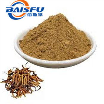Shaanxi Baisfu herbal plant extract Yellow Brown Powder Polysaccharide 7%Food Grade