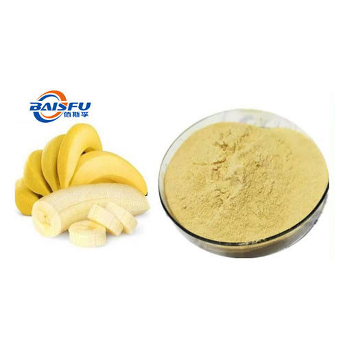 Baisfu Light Yellow Powder High Quality 100% Natural Organic Banana Fruit Powder Detection Method HPLC