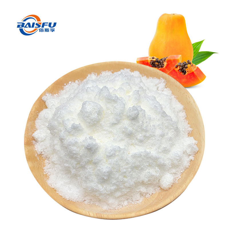 Shaanxi Baisfu plant extract Light yellow fine powder Papaya Powder CAS No. 9001-73-4
