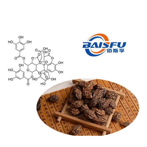 Baisfu White Powder High Quality Chebulinic Acid, Hot Sell 98% Chebulinic Acid CAS. 18942-26-2