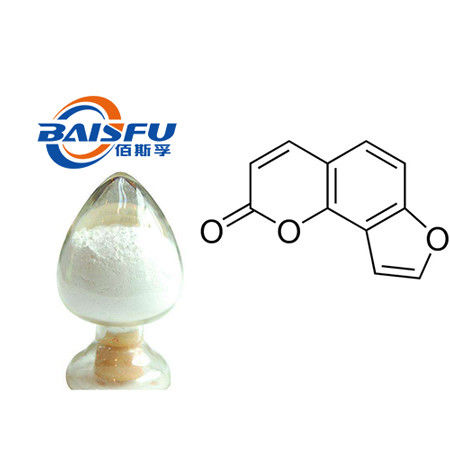Baisfu White Powder High Quality Premium Grade Isopsoralen,Hot Sell 98% Isopsoralen CAS. 523-50-2