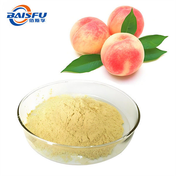 Baisfu Best Selling High Quality Honey Peach Powder Drink Mix Light Yellow To White Powder