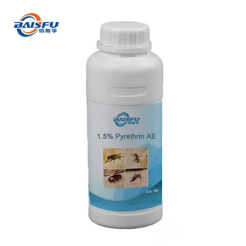 Baisifu Professional Supply Pyrethrum Extract Water Pyrethrins 1.5% EW Cas: 8003-34-7 Milky Liquid For Biocide