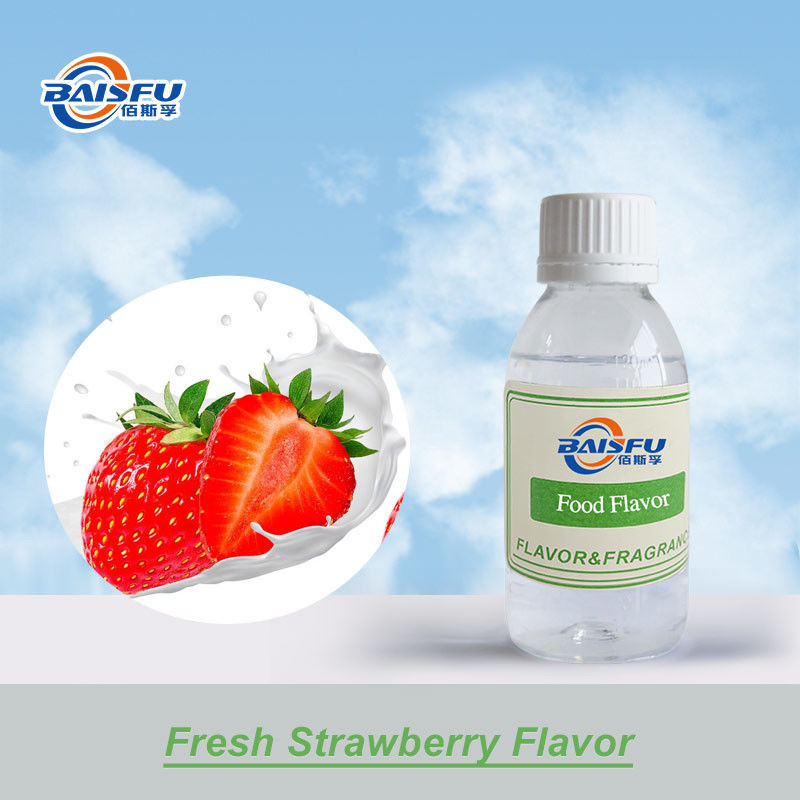 High Concentration Strawberry Fruit Flavor Strawberry Flavor Bulk Food Fla
