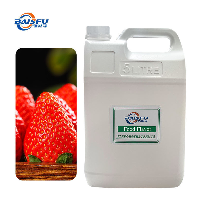 High Concentration Strawberry Fruit Flavor Strawberry Flavor Bulk Food Fla