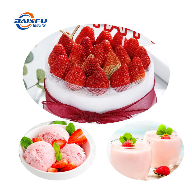 High Concentration Strawberry Fruit Flavor Strawberry Flavor Bulk Food Fla