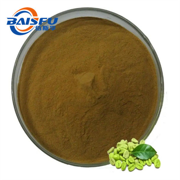 98% Spec Natural Green Coffee Bean Extract Storing In Cold Temperature With No Light