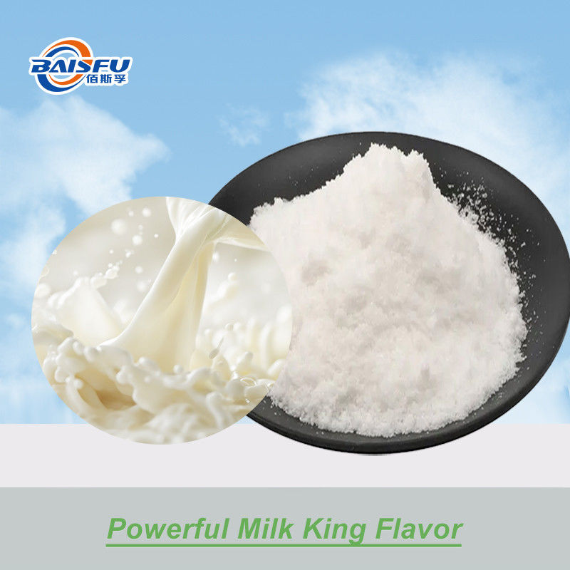 Off-White Powder Yellow Liquid King Milk Flavour For Confectionary Bakery Beverage Ice-Crem