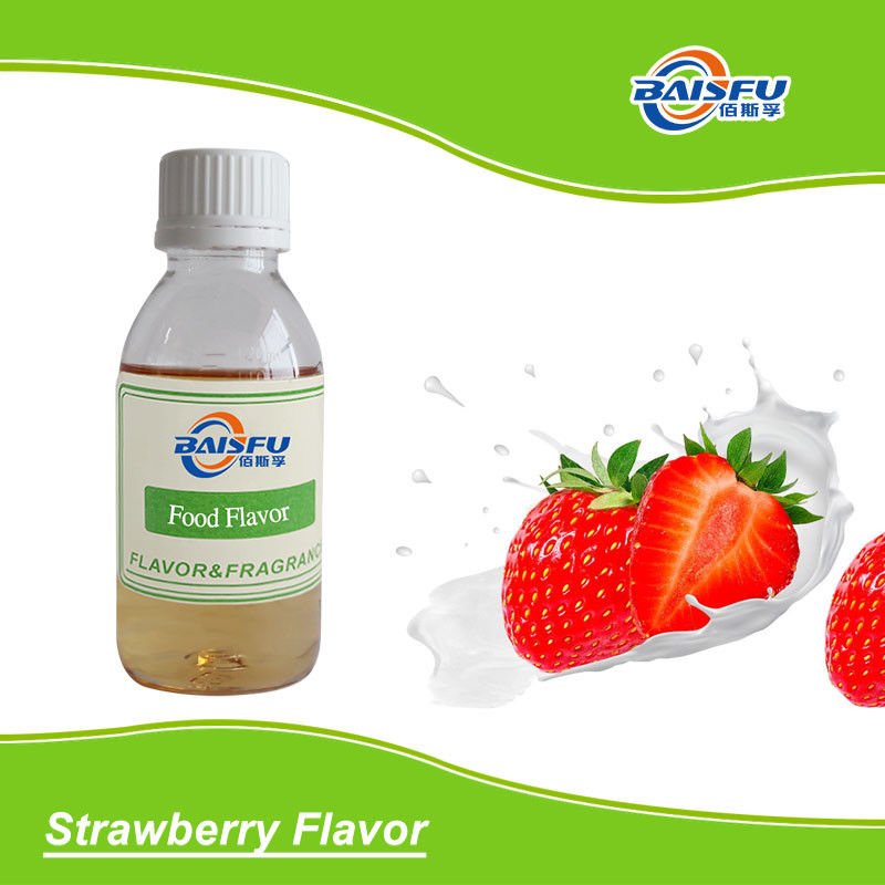 High Concentracted Strawberry Flavor For Beverage Confactionery Ice Cream
