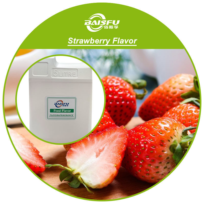 High Concentracted Strawberry Flavor For Beverage Confactionery Ice Cream