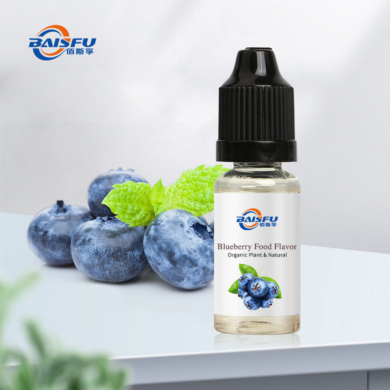 Baisfu High Concentrated Food Grade Blueberry Flavor For Tea Beverage Cans