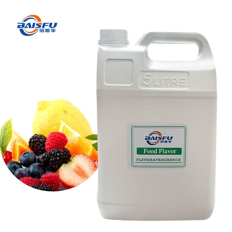 Delicious Mixed Fruits Flavor for Marinades Puddings Pies Chutney Syrup and Chocolate Sauce Food Grade Powder / Liquid