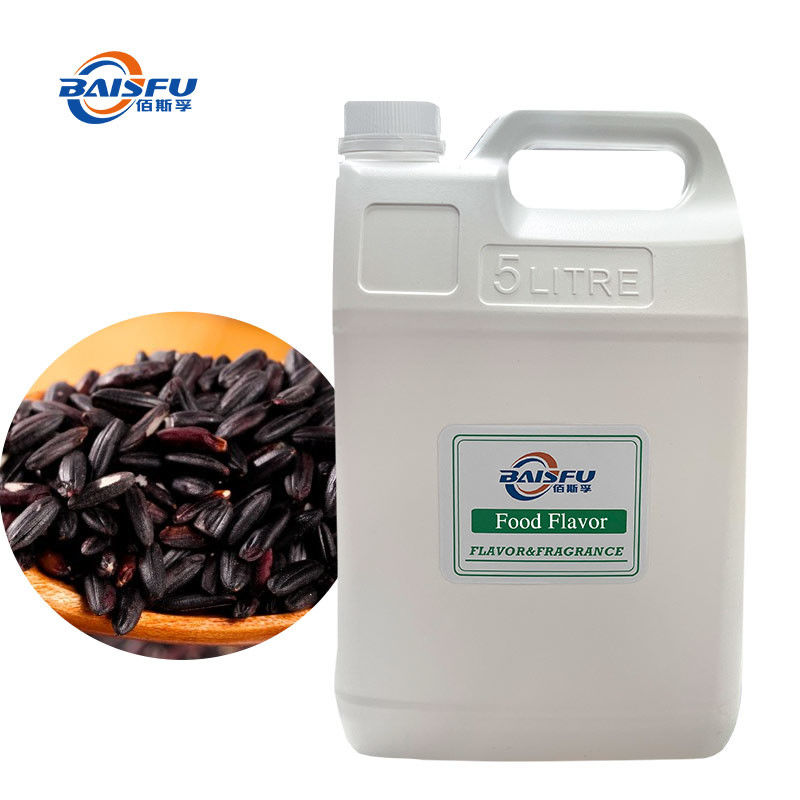 Baisfu Supply High Concentrated Black Rice Flavor Heat Stable For Bakery Pastry
