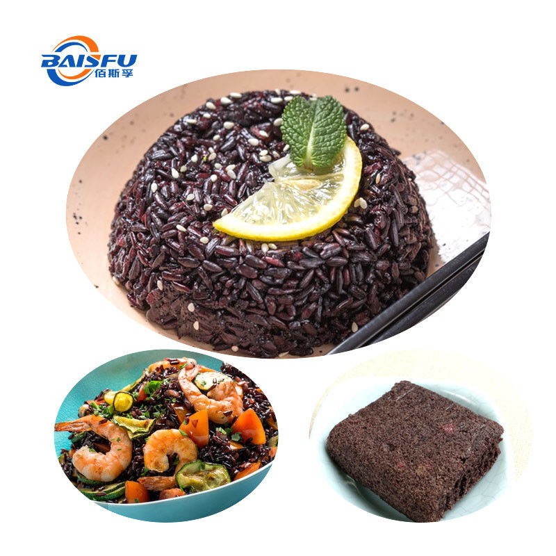 Baisfu Supply High Concentrated Black Rice Flavor Heat Stable For Bakery Pastry