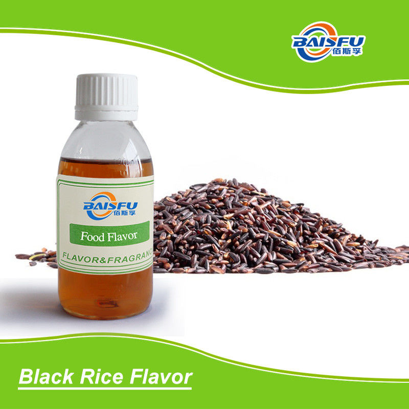 Baisfu Supply High Concentrated Black Rice Flavor Heat Stable For Bakery Pastry