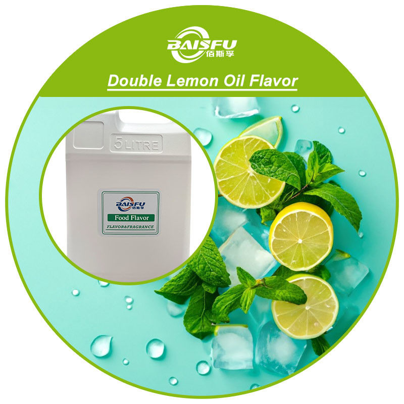 Food Grade Flavoring Concentrated Double Lemon Oil Flavor with Versatile and Natural Aroma