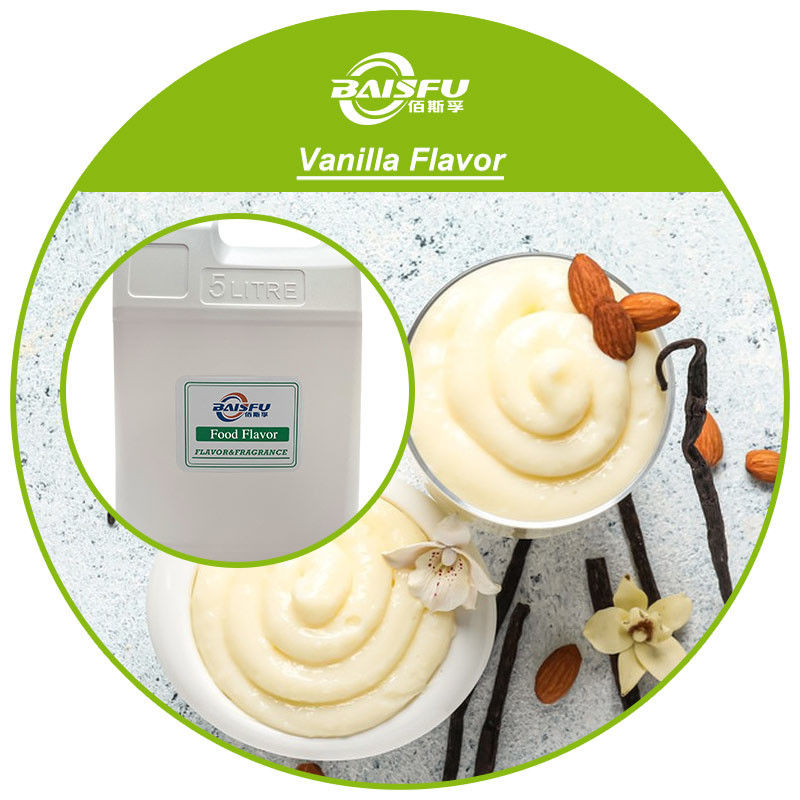 Food Grade Flavoring Concentrated Fresh Vanilla Flavor Concentrate For Beverages And Food