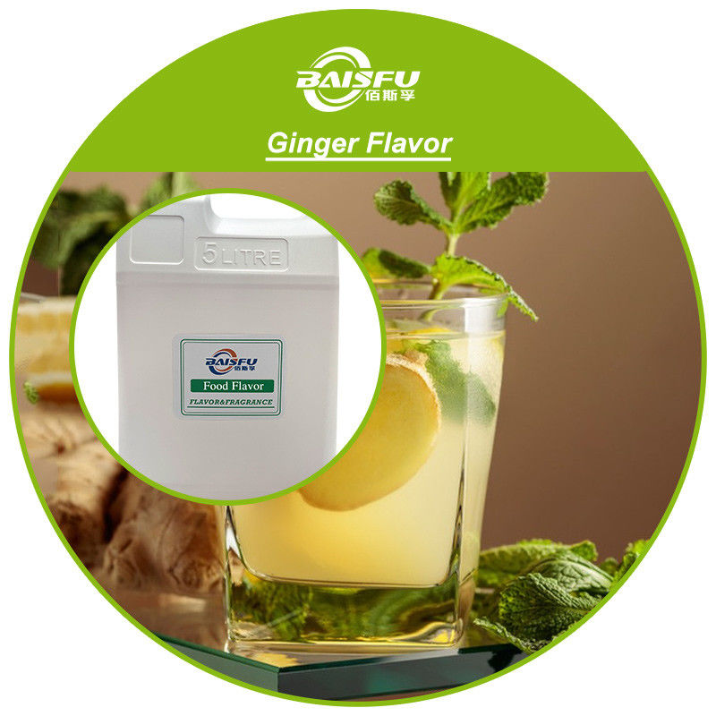 Beverage Ginger Flavor Heat Stable for Bakery Pastry Seasoning 99% High Purity