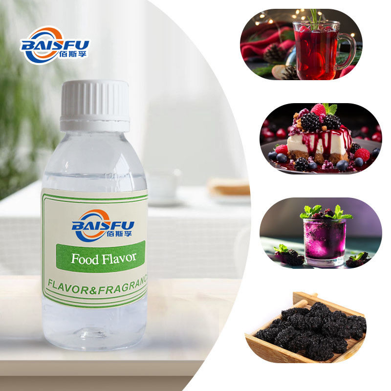 Mulberry Flavor Food Grade Flavor High Concentration Mulberry Flavor For Beverage / Tea Juice