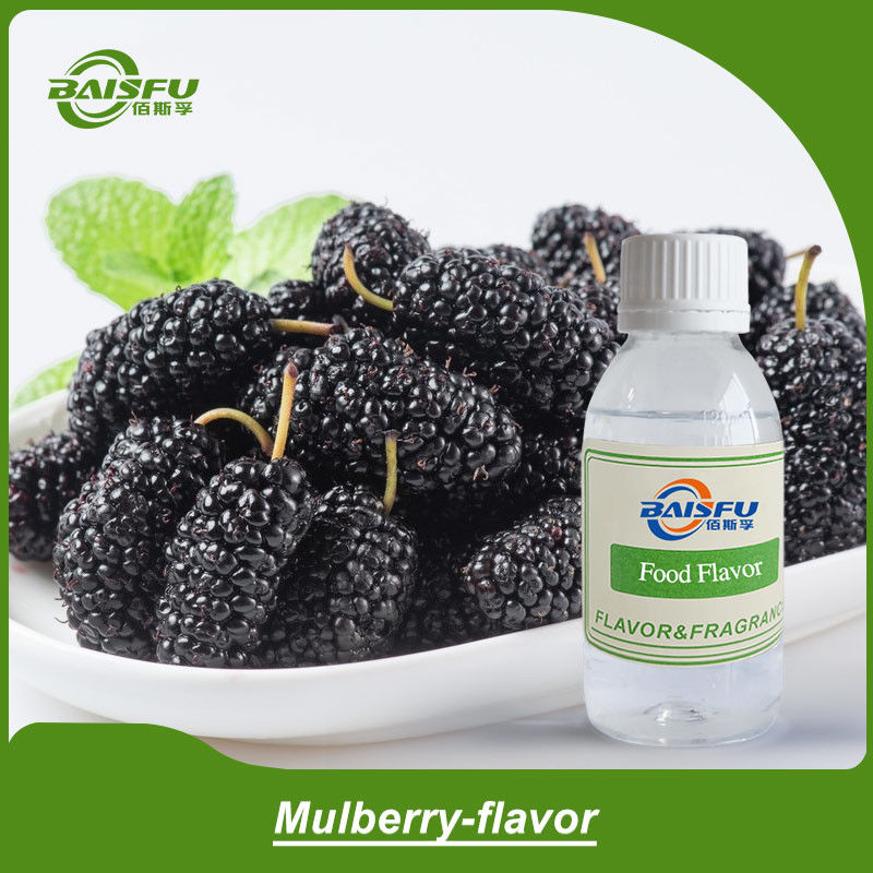 Mulberry Flavor Food Grade Flavor High Concentration Mulberry Flavor For Beverage / Tea Juice