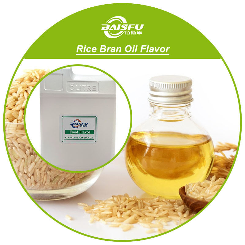 Baisfu Supply Rice Bran Oil Flavor Heat Resistance For Bakery Snack Etc