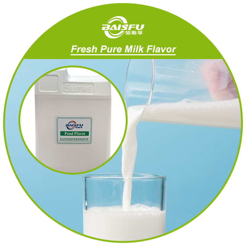 Food Grade Additive Fresh Pure Milk Flavors for Baisfu Supply ISO22000 and ISO9001 Certified